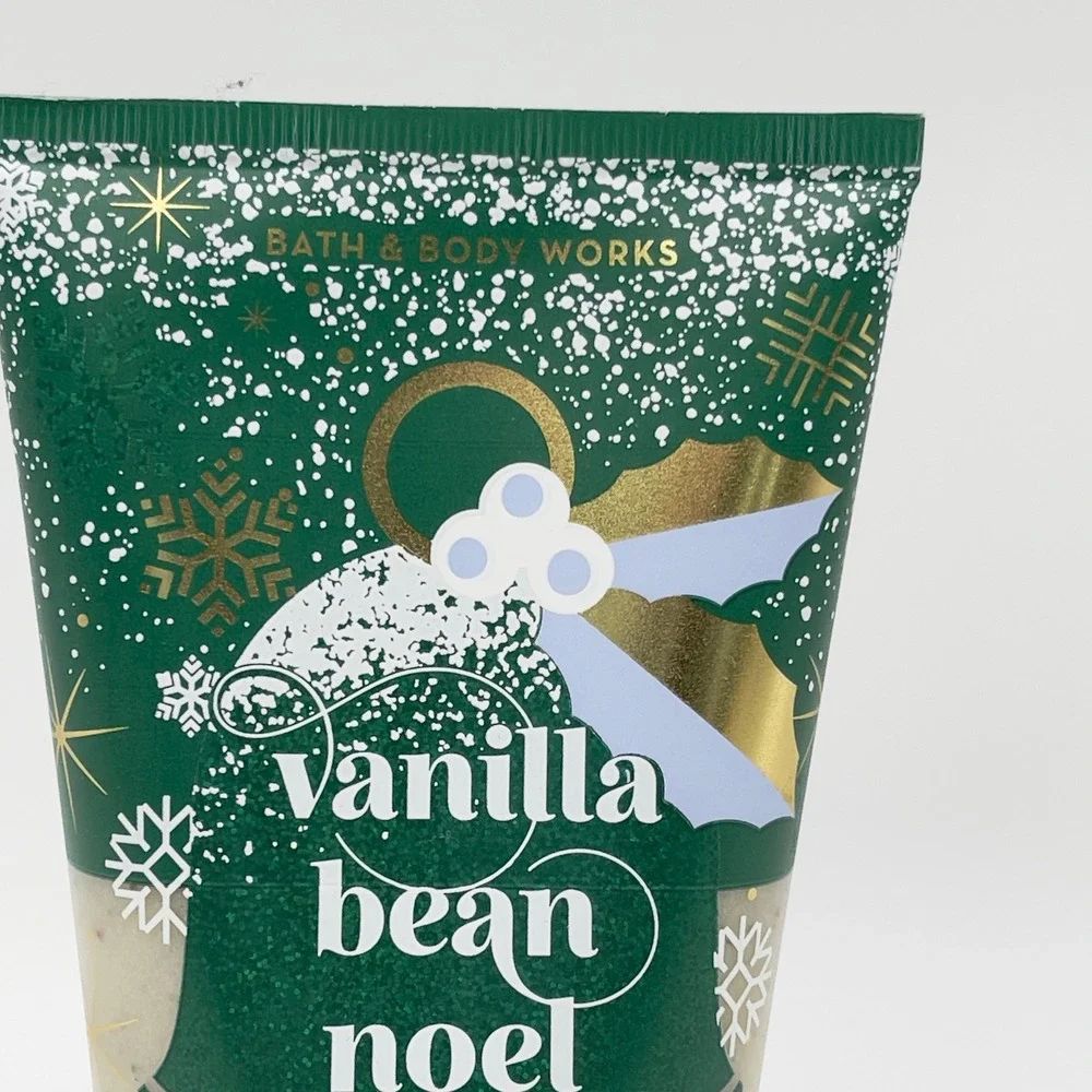 Bath Body Works Vanilla Bean Noel Exfoliating Glow Body Scrub Unisex 8oz Holiday